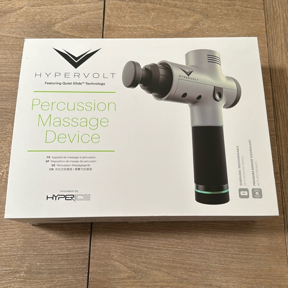 Hypervolt hyper ice percussion massage device